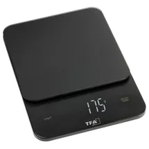 TFA Dostmann BROWNIE Digitale Küchenwaage digital digital Wägebereich (max.)=5000 g Schwarz 130 x 180 x 20