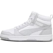 Puma Rebound V6 High-Top Puma White/Ash Gray 44