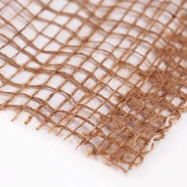 Aquagart 5m x 1m Jutegewebe 105g/m2 Jutematte Gartenjute Jute Stoff Sackleinen Juteband