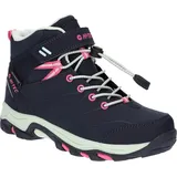 Hi Tec Blackout Mid WP Kinder marineblau/pink 37