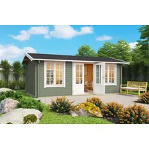 Lasita Maja Gartenhaus Pembrokeshire 53 5,40 x 3,46 m Grau