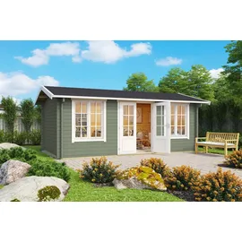 Lasita Maja Gartenhaus Pembrokeshire 53 5,40 x 3,46 m Grau
