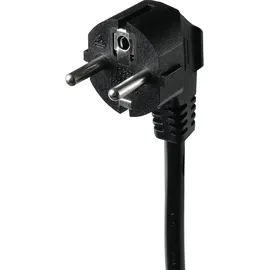 McPower Tischsteckdose 2 m Schwarz 3 St.