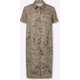 Heine Druckkleid Etuikleid Mehrfarbig 40