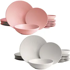 Echtwerk Vintage Tafelservice Blanka 18-tlg. rosa