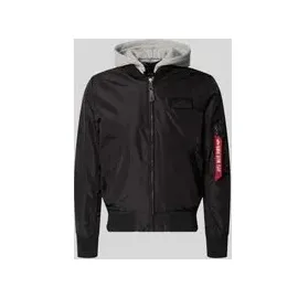 Alpha Industries MA-1 TT Hood schwarz 3XL