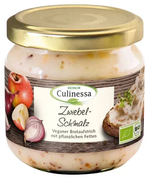 Culinessa Zwiebelschmalz mit Äpfeln bio