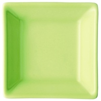 ARZBERG Servierplatte Tric Grün Platte quadr. 7 cm, Poellan grün