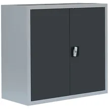 Lüllmann Flügeltürenschrank Aktenschrank 75 x 80 x 38 cm anthrazit