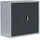 Lüllmann Flügeltürenschrank Aktenschrank 75 x 80 x 38 cm anthrazit