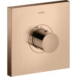 Hansgrohe AXOR Starck ShowerSelect Duschthermostat eckig für 1 Verbraucher Polished Red Gold 36718300