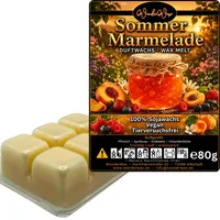 WonderWax Duftwachs Wax Melts für Duftlampe, 6 Würfel Duftmelt Wachsmelt Sojawachs Duftwachs Würfel für Raumdüfte, Wachs Duftöl Winter Indoor Schmelzen für Aromalampe Sommer Marmelade