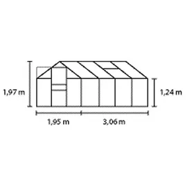Vitavia Calypso 5800 Alu grau HKP 4 mm 5,80 m²