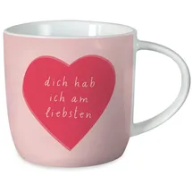 Grafik-Werkstatt Kaffeetasse 0,3 l Rosa