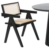 SIT »Maria« Rattan Armlehnstuhl schwarz