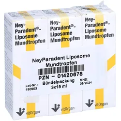 Neyparadent Liposome Mundtropfen