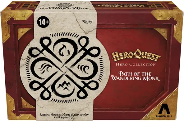HeroQuest Hero Collection: Path of the Wandering Monk Figures - Requires HeroQuest Game System to Play (English)