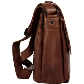 Spikes & Sparrow Messenger Bag Leder Brown
