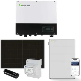 Growatt 7kWp Glas Glas Module 450 W inkl. 10,2 kWh Speicher
