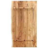 Chunhe Badezimmer-Waschtischplatte Massivholz Akazie 100 x 55 x 2,5 cm