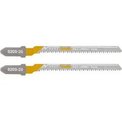 Stichsägeblätter, LAMINAT, Holzbearbeitung, Bi-Metall, 2x Kurve