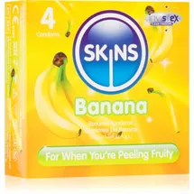 SKINS Condoms Skins Banana Kondome 4 St.