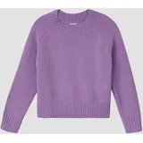 s.Oliver Loose Fit Strickpullover mit Stehkragen aus Chenille-Garn - 170/176