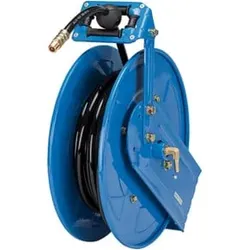 Riegler Schlauchaufroller, Druckluft/Wasser, PU-Schlauch Durchmesser 12x8, Länge 15 m