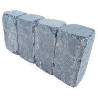 Mr. Gardener Mauerstein Antik Kombi 30 x 15 x 12,5 cm basalt - grau