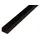 GAH Alberts Winkelprofil Kunststoff schwarz 100 cm x 3 cm x 2 cm