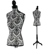 MCW Schneiderpuppe T221, Schaufensterpuppe Torso weiblich, Schaumstoff ~ Barock