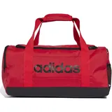 Adidas LINEAR Duffel SMALL, Unisex-Erwachsene Sportsack, Rot, 24 L - Pure ruby/black