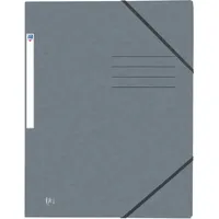 Oxford Eckspannmappe TOP FILE+ 400116327, Sammelmappe Karton grau 3