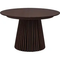 VCM Esstisch Osaka Ø 120 cm Holz Smoke