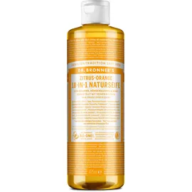 Dr. Bronner's 18-in-1 Naturseife Zitrus Orange 475 ml