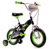 HUFFY Star Wars 12 Zoll Kinderfahrrad, Schwarz/Grün, 30,5 cm