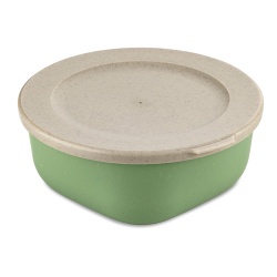 Koziol Frischhaltedose CONNECT BOX mit Deckel, 700 ml, Langlebige Brotdose um Lebensmittel frisch zu halten, Farbe: grün