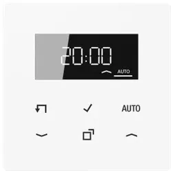 Jung LS1750DWW LB-Management Timer-Display, Serie LS, alpinweiß