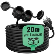 greate Verlängerungskabel 20m - 1er Pack