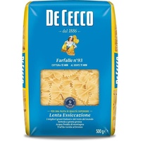 De Cecco Farfalle N°93 Hartweizengrieß Pasta Italienische Nudeln 500g