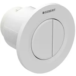 Geberit Pneumatische Fernbedienung typ 01 Alpinweiß Kunststoff 116.042.11.1