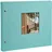 Goldbuch 26 507 Schraubalbum Trend aqua 40 schwarze Seiten 30x25cm