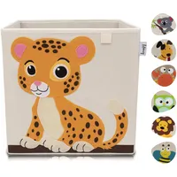 Lifeney Faltbox Aufbewahrungsbox 33 x 33 x 33 cm 1-tlg. beige