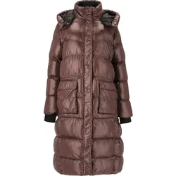 Whistler Winter-Steppmantel Lakewood Long Puffer Jacket (warm, atmungsaktiv) braun Damen