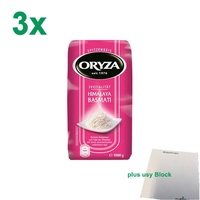 Oryza Himalaya Basmati Officepack (3x1kg) + usy Block