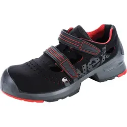 Uvex Sandale schwarz/rot uvex 1 x-tended support, S1P, EU-Schuhgröße: 46