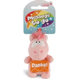 NICI Einhorn Merry Heart 8 cm Rosa
