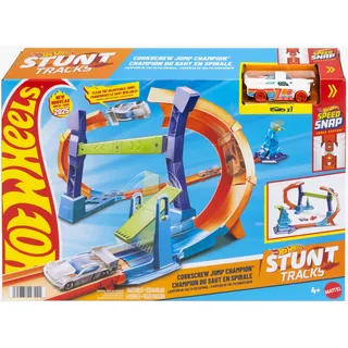 Hot Wheels Track Set Corkscrew Jump Champion