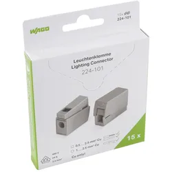Wago Leuchtenklemme 224-101/995-015