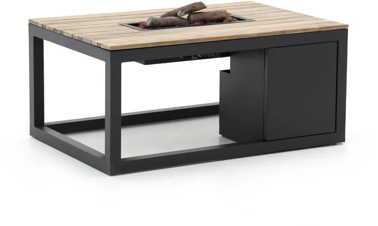 + 10 % Kassenrabatt | Cosiraw Lounge Feuertisch 120x80x55 cm